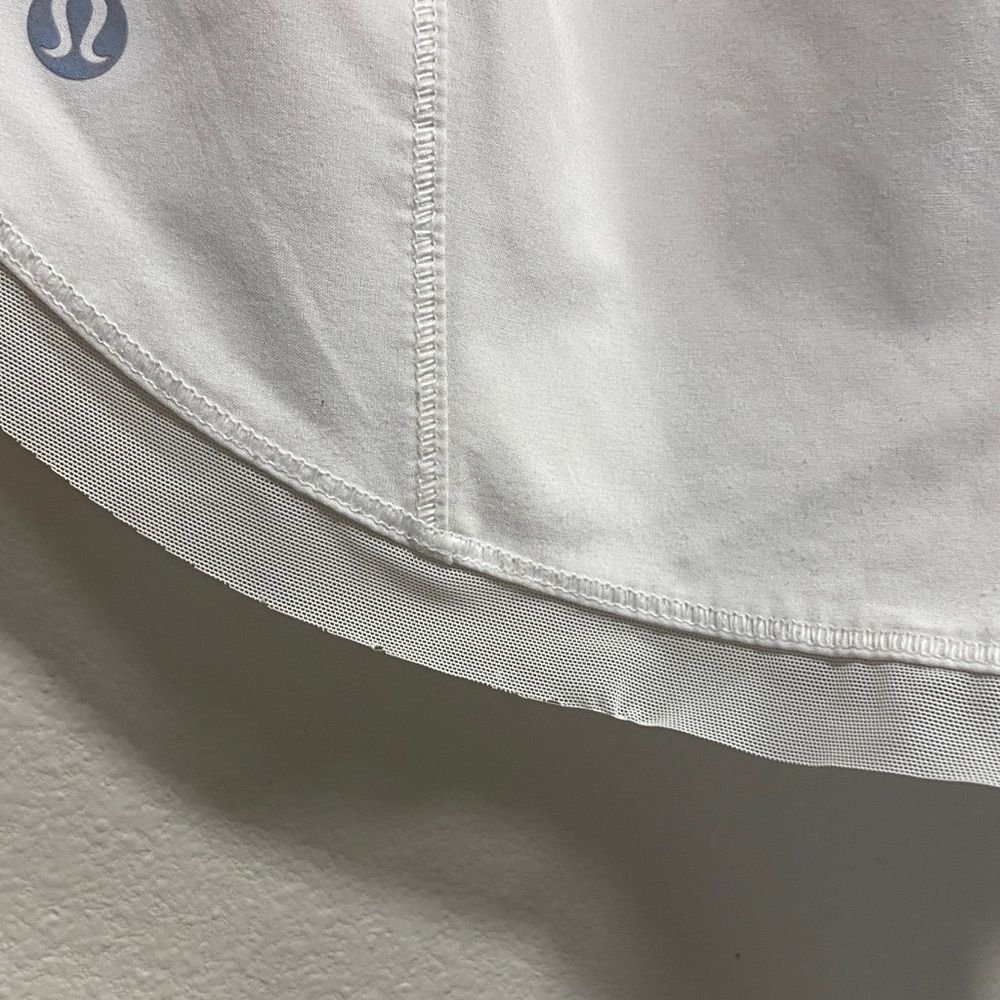 Lululemon Anew Short 4” White Size 4 Swift Light Low Rise - Picture 9 of 16